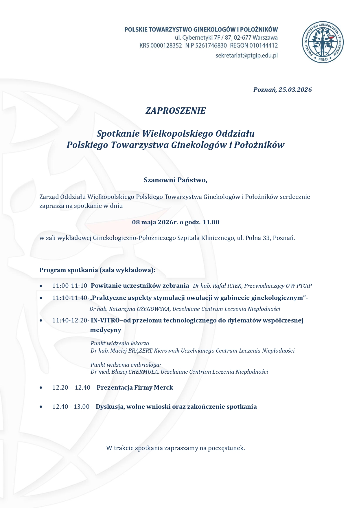 Spotkanie- Oddział Wielkopolski